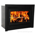economic wood burning cold rolled steel fireplace WM207